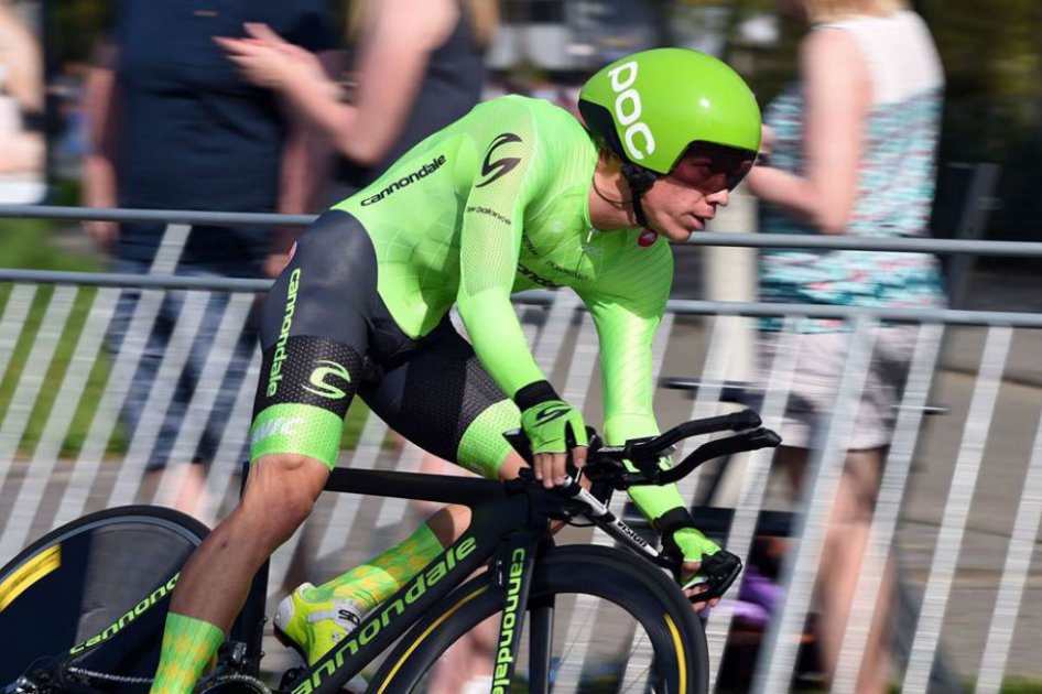 Rigo perdió tiempo en la contrarreloj de 40 kilómetros. Foto: Cannondale