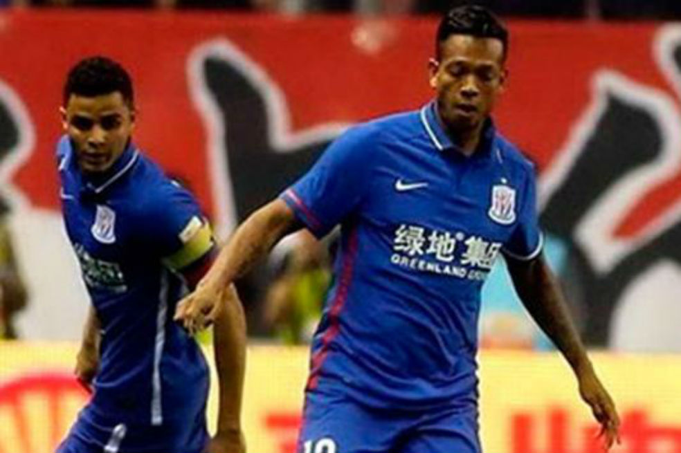Freddy Guarín y Gio Moreno marcaron en el triunfo del Shanghai Shenhua