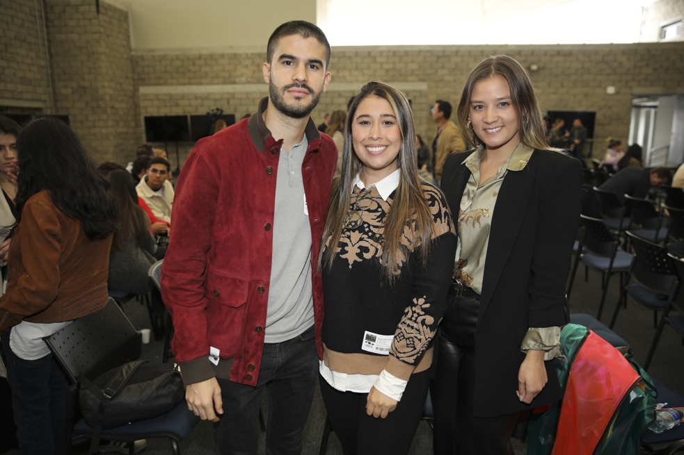 Felipe Vera, Laura Garzón y María José Correal