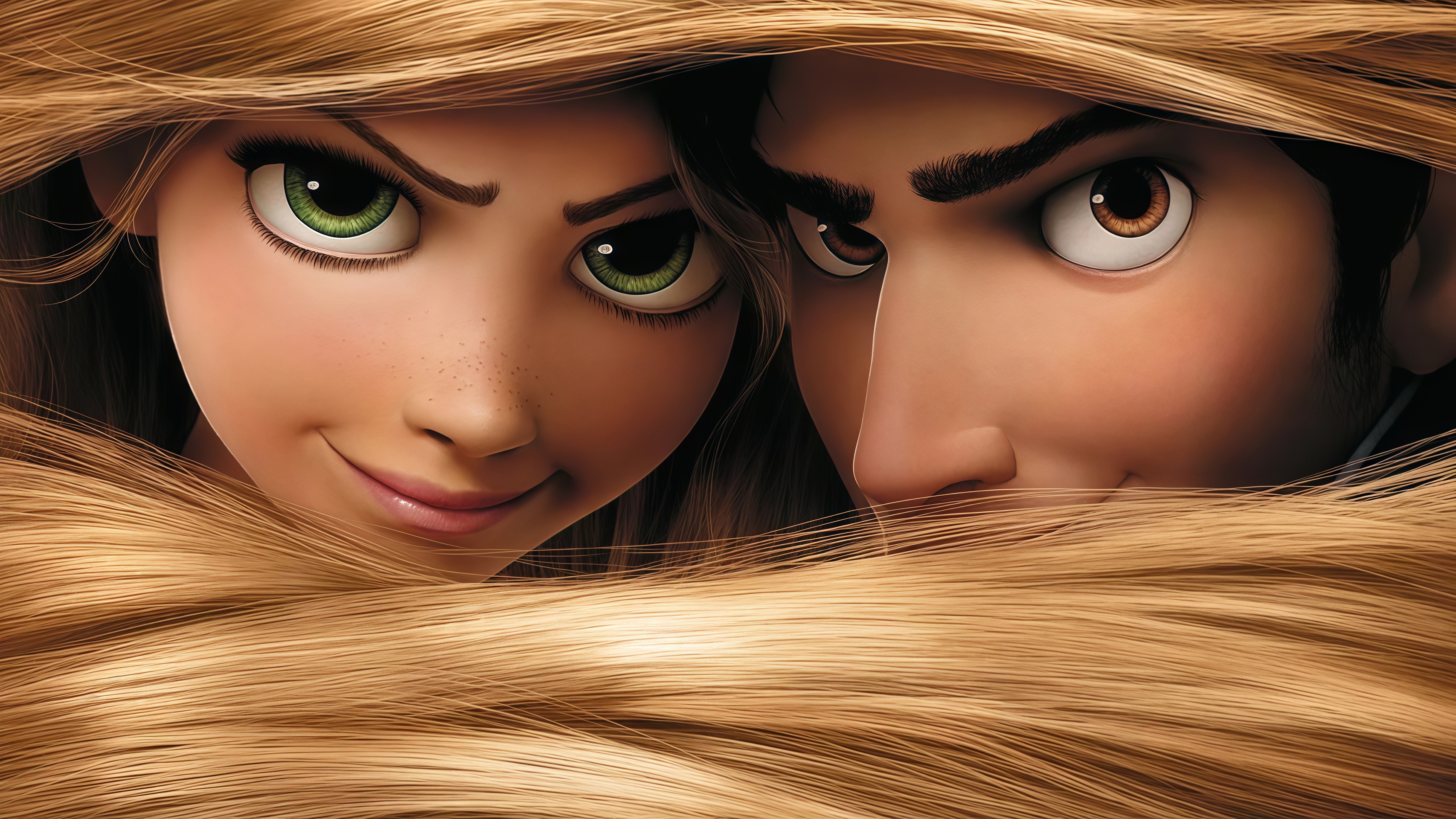 Live-action de ‘Enredados’ ya tiene protagonistas. Ellos interpretarán a Rapunzel y Flynn
