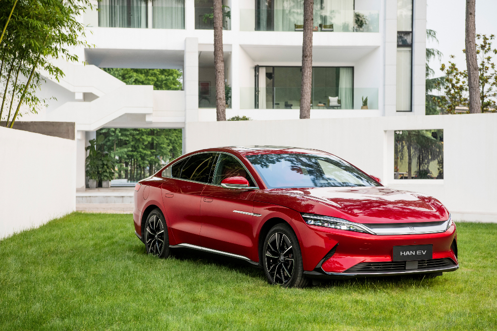 5 novedades de BYD Han EV, el carro eléctrico premium que llegó a Colombia