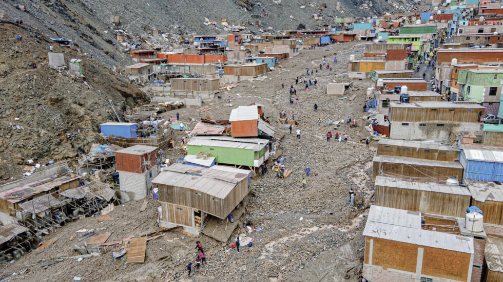 Fuertes lluvias e inundaciones dejan, hasta el momento, 58 muertos en Perú