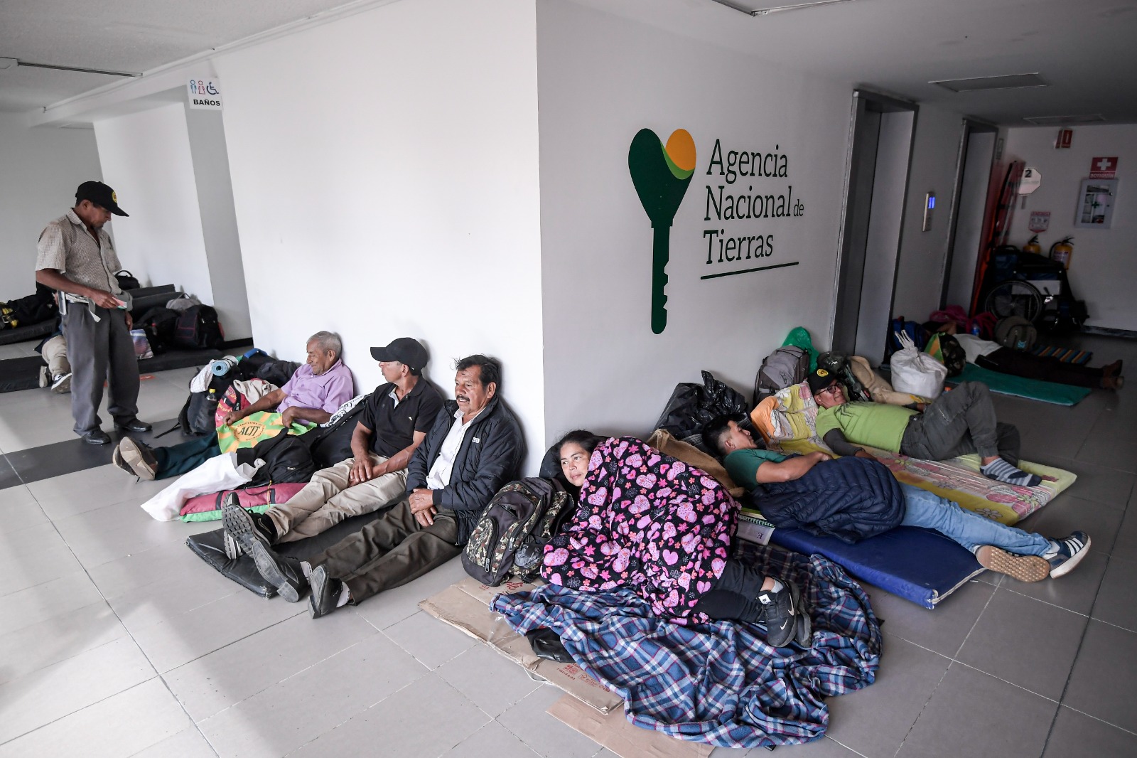 En fotos: así fue la manifestación pacífica del campesinado frente la ANT