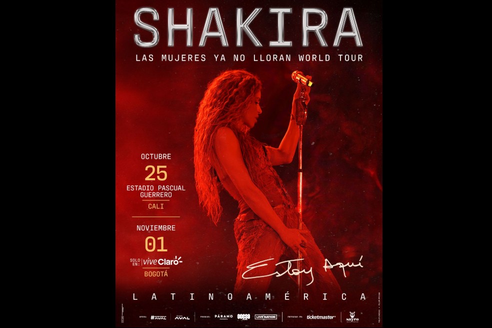 La barranquillera ha agotado la boletería para sus últimos conciertos de su gira ‘Las mujeres ya no lloran’ en Latinoamérica.