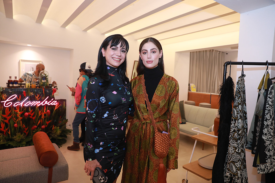Isabella Latouche y Helena Fadul