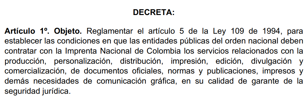 Mininterior Imprenta
