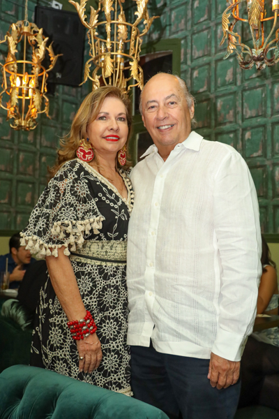 Aracely 'Chica' Morales y Jorge Durán.
