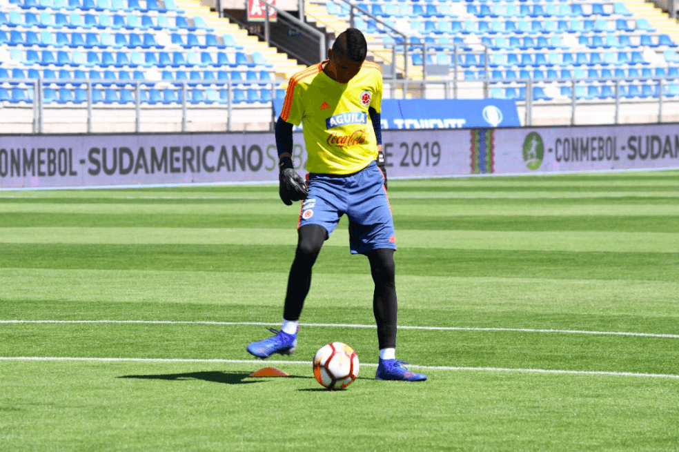 Kevin Mier, el mejor arquero del Suramericano SUb 20 de Chile