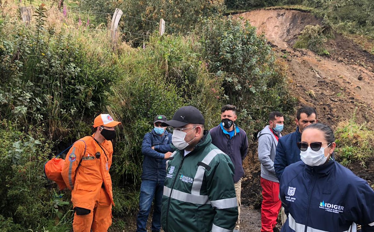 En Bogotá han atendido más de 32 emergencias ocasionadas por lluvias