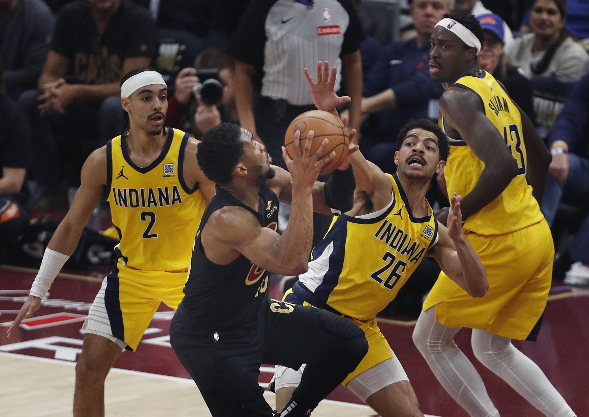 Indiana dio la gran sorpresa de la NBA: eliminó a Cleveland en los playoffs