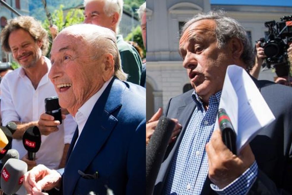 Platini y Blatter, absueltos de cargos de corrupción y fraude en la FIFA
