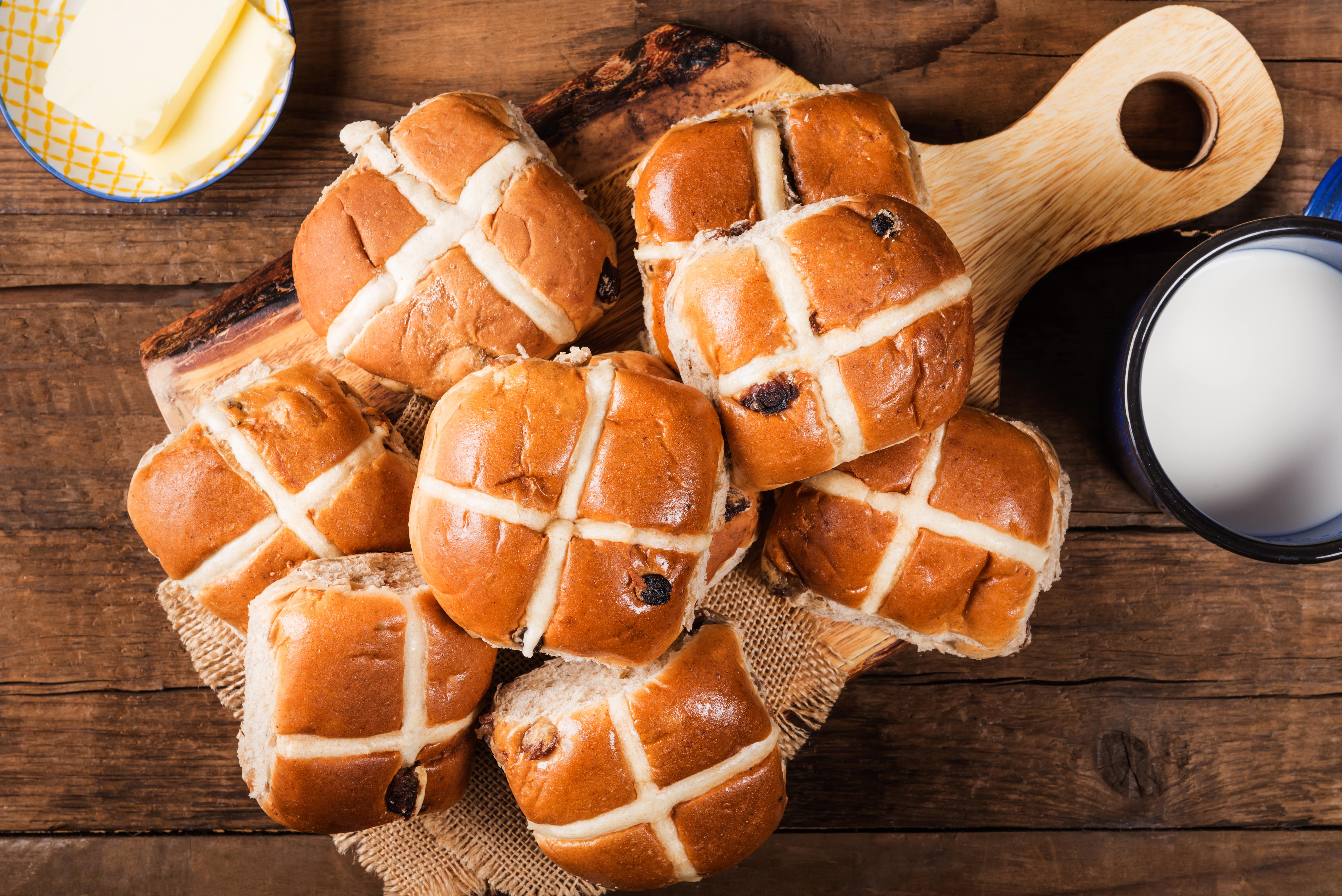 Hot Cross Buns.