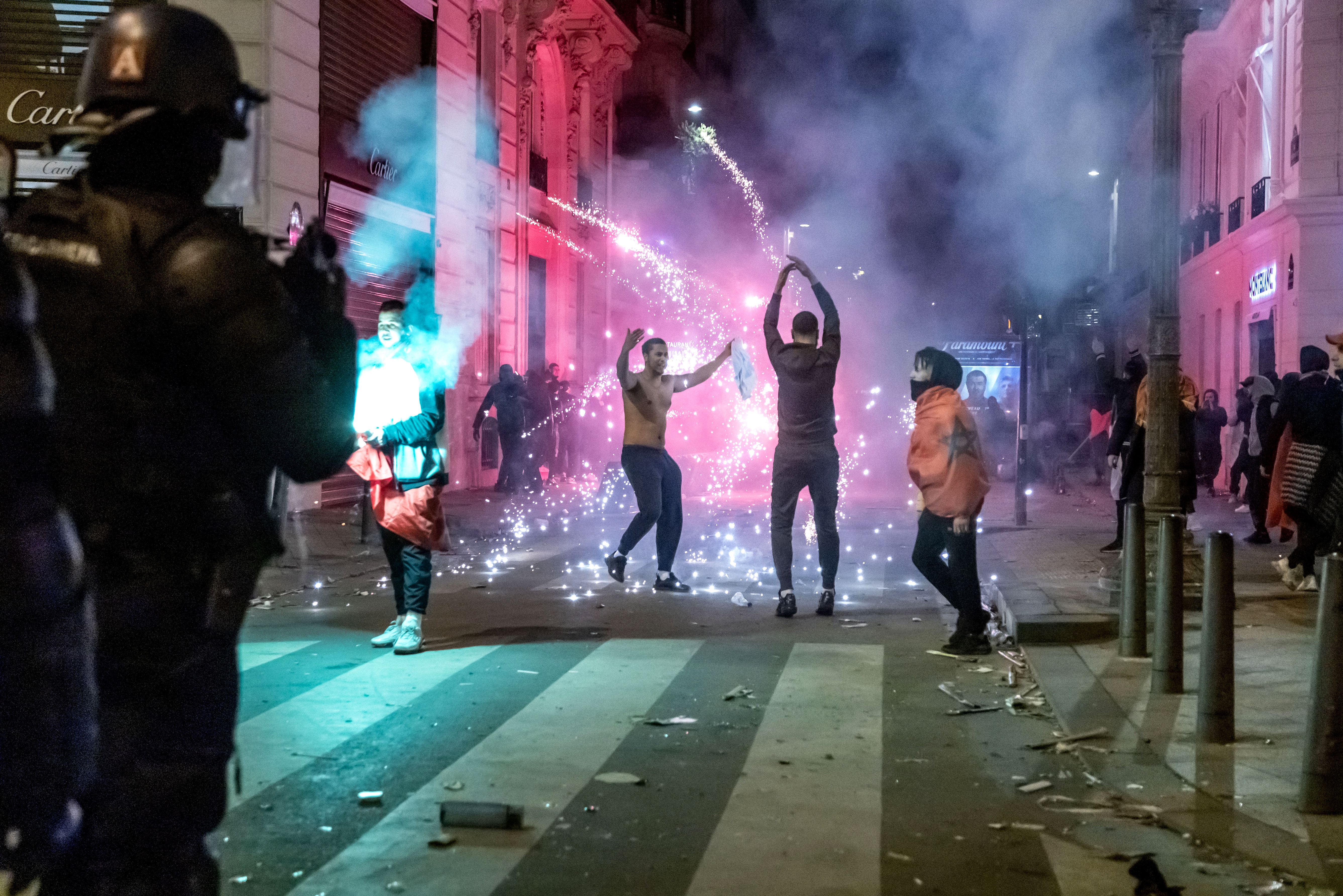 Detienen a sospechoso de atropellar a un menor en festejos del Mundial en Francia