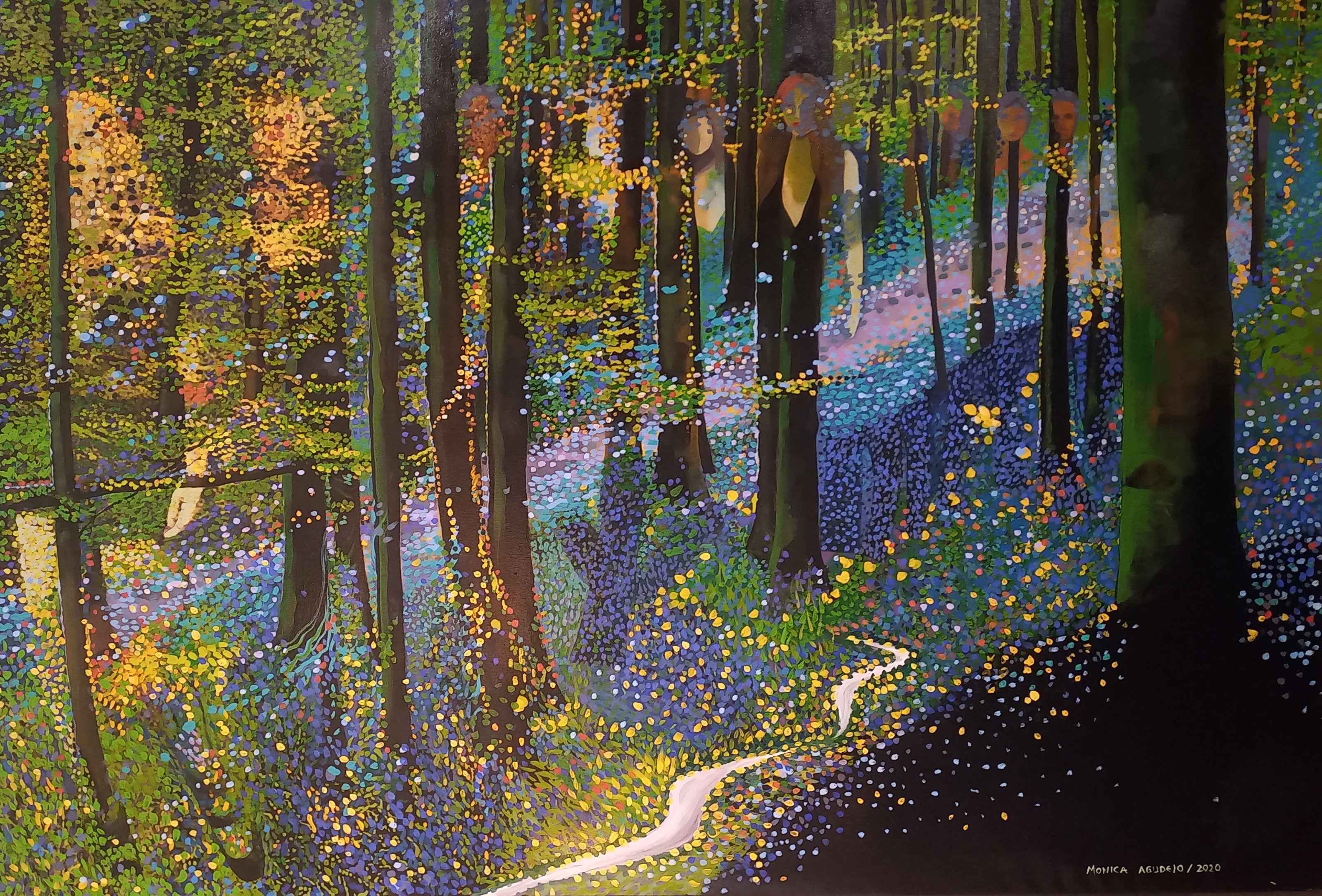 “Reflejos en colores”, en Bogotá: una exposición centrada en el color