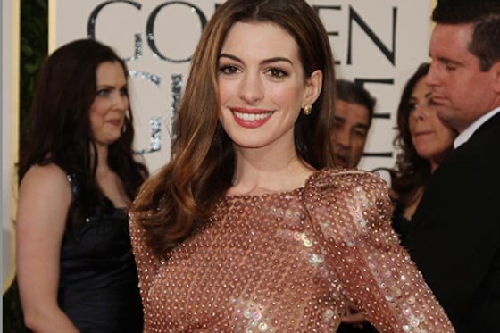 La actriz de Hollywood Anne Hathaway está embarazada