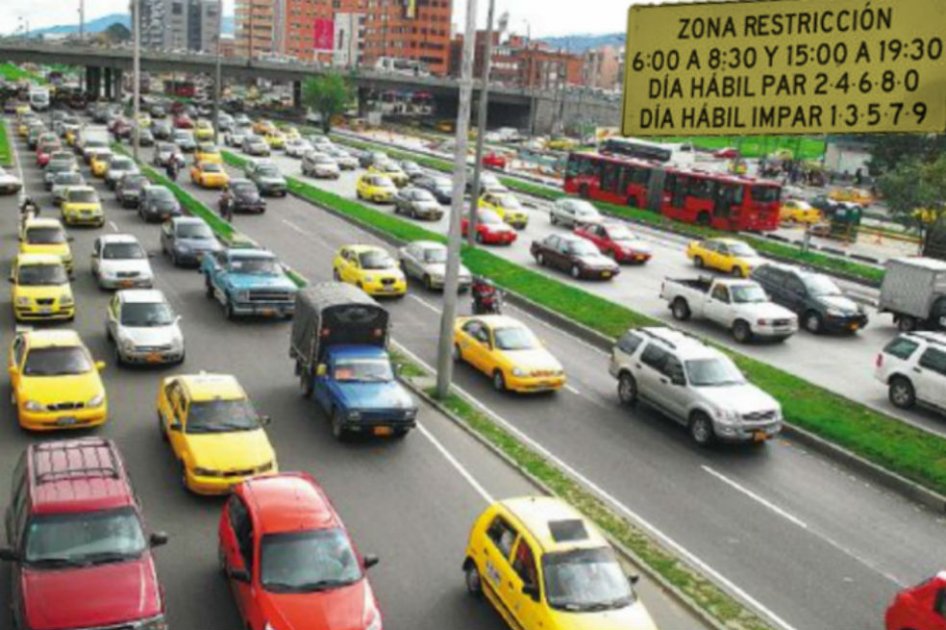 ¿Sabe cuándo se levanta el pico y placa en Bogotá por fin de año?