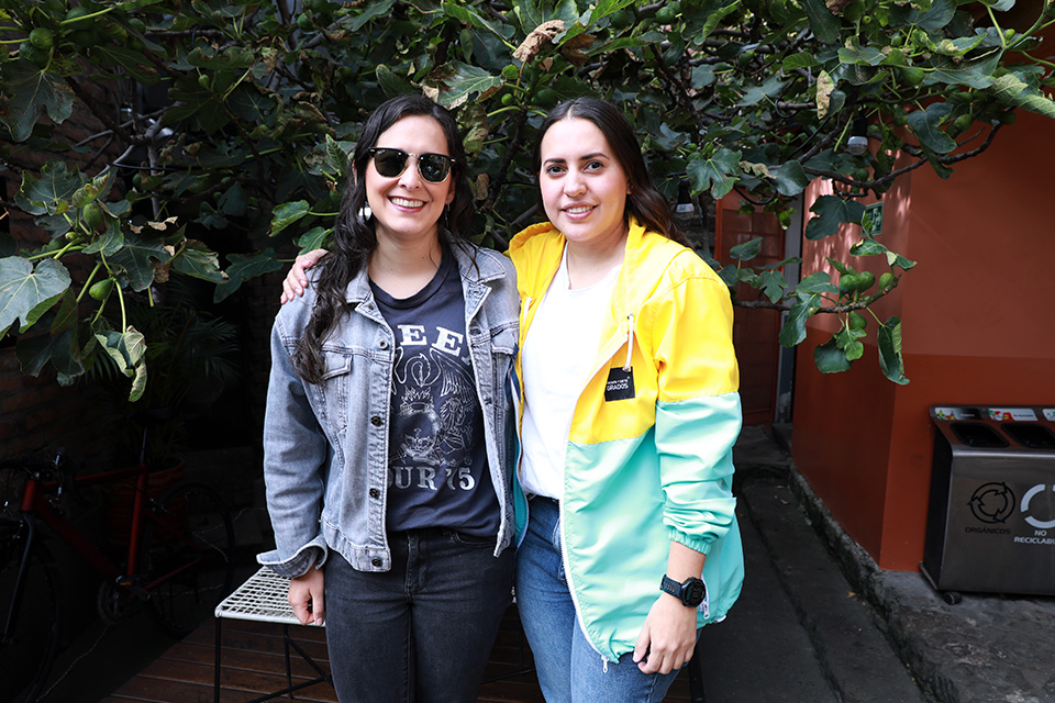 Catalina González y Daniela Guzmán