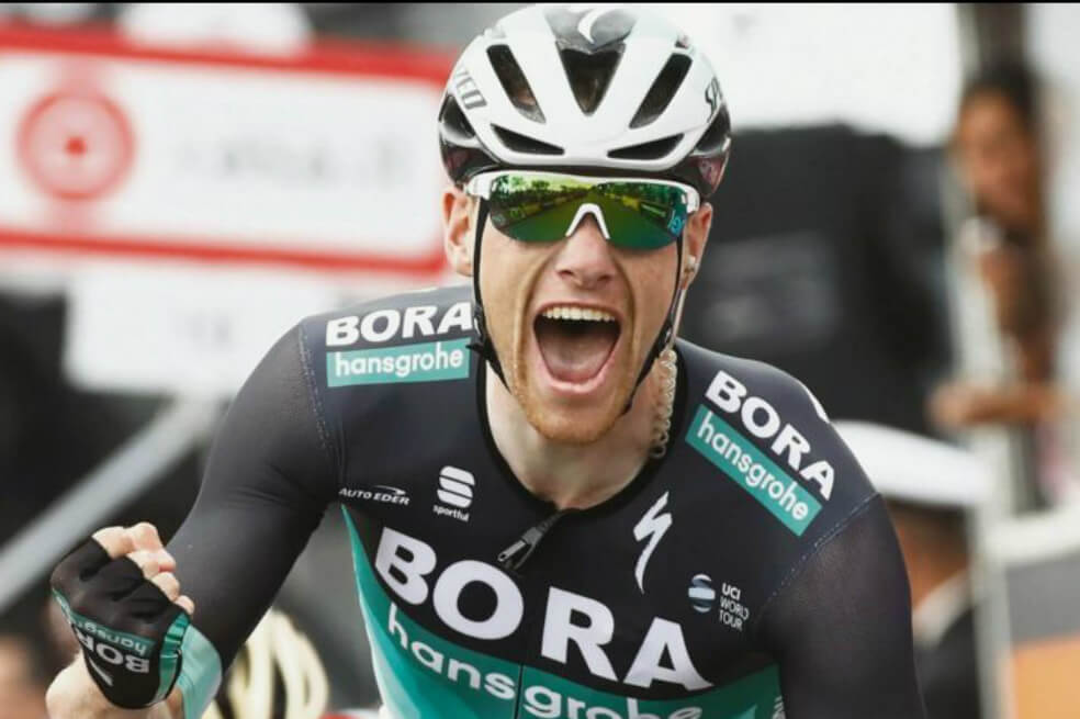 Sam Bennett, el ganador de la tercera etapa de la París-Niza