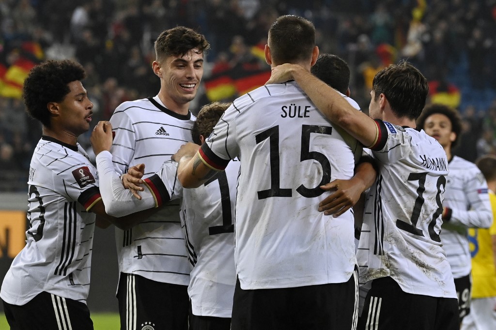 Alemania acaricia su cupo al Mundial de Catar 2022