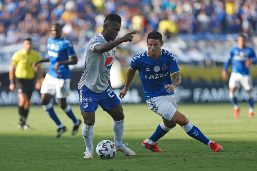 Everton vención desde los penaltis a Millonarios en la Florida Cup.