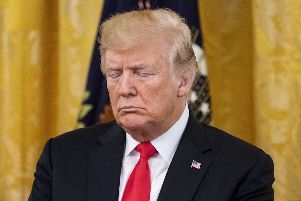 Trump: «Si soy censurado, los mercados se hundirán»