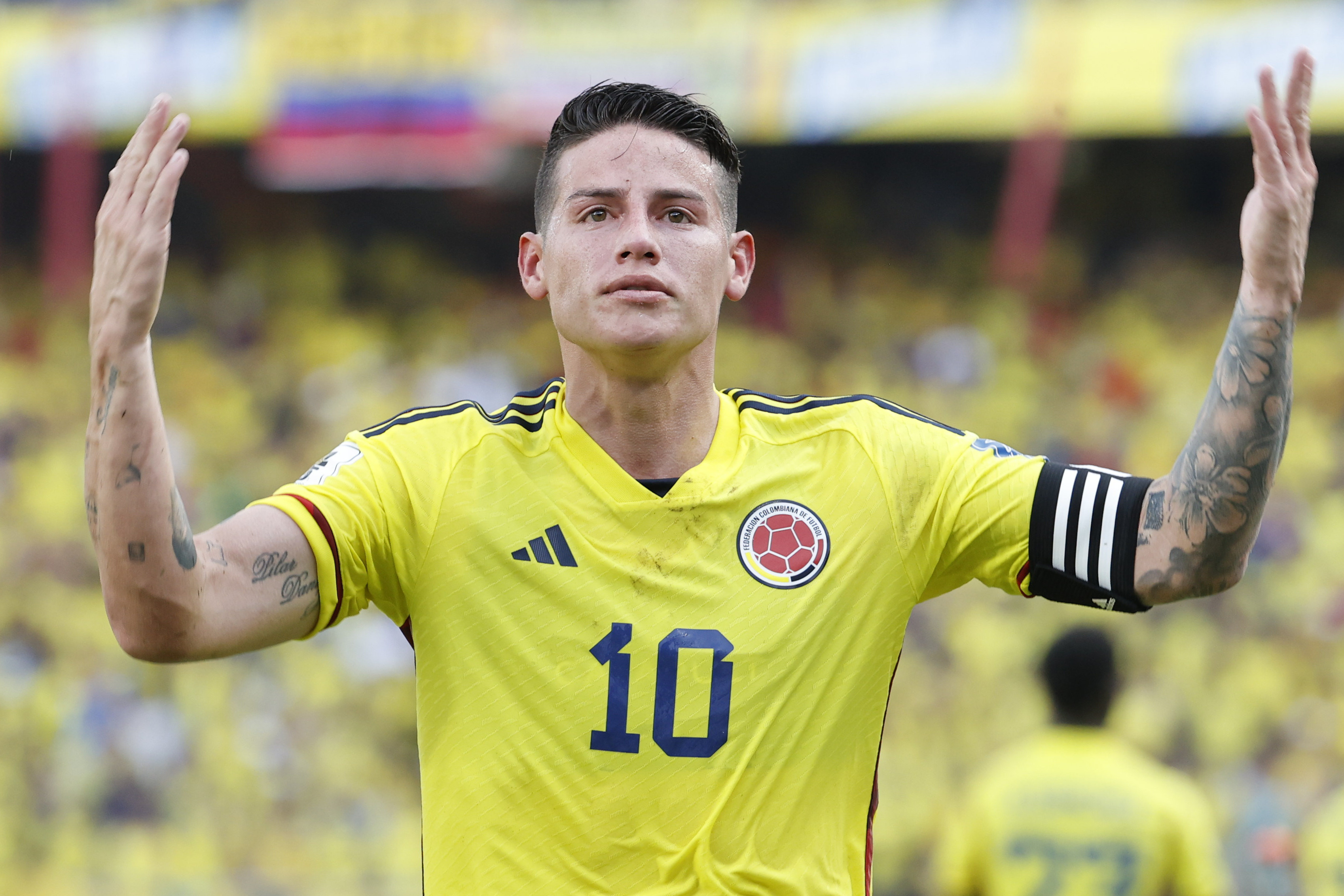 Video: Vea el golazo de James con Colombia frente a Uruguay