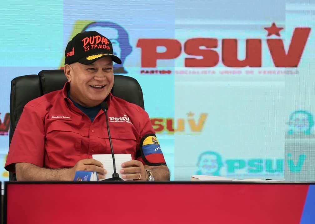 Cabello anuncia detención de venezolanos que llevarían cocaína desde La Guajira