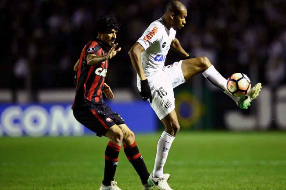 Con Jonathan Copete de titular, Santos sacó ventaja en octavos de la Libertadores