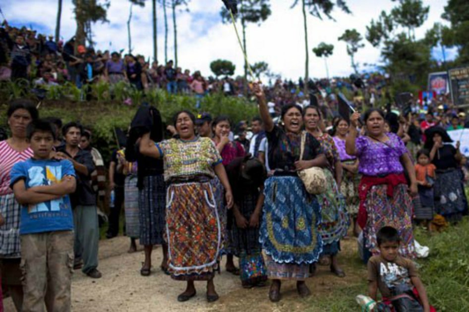 Indígenas de Guatemala protestan pidiendo nacionalizar energía