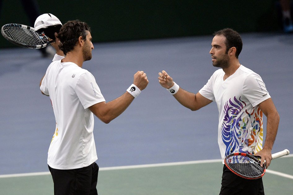 Cabal y Farah, avanzan a octavos en París-Bercy. Foto:AFP