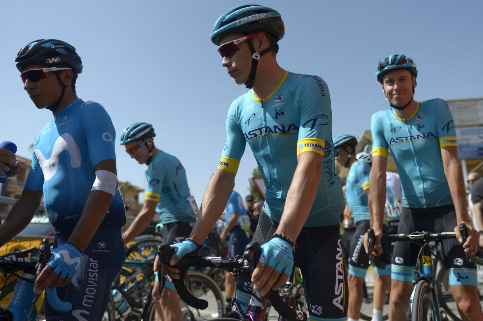 Nairo, Miguel Ángel y Rigo, en el top-10 de la Vuelta a España