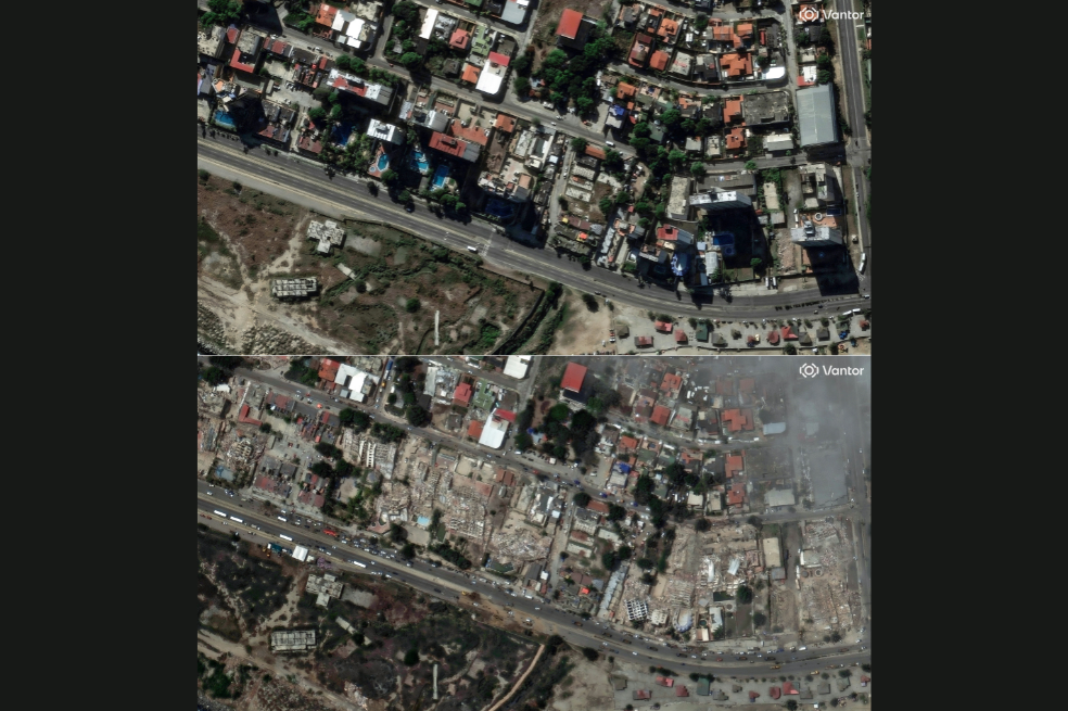 Así quedaron otras zonas de Caraballeda, La Guaira, luego del desastre sísmico en Venezuela.