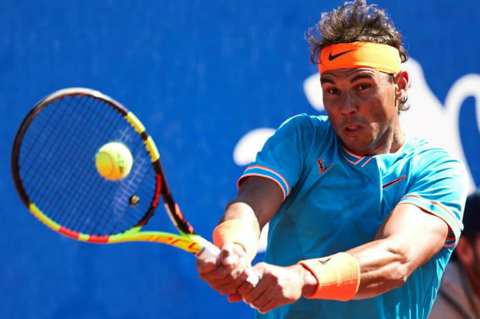 Rafael Nadal sufrió en su debut en el Abierto de Barcelona