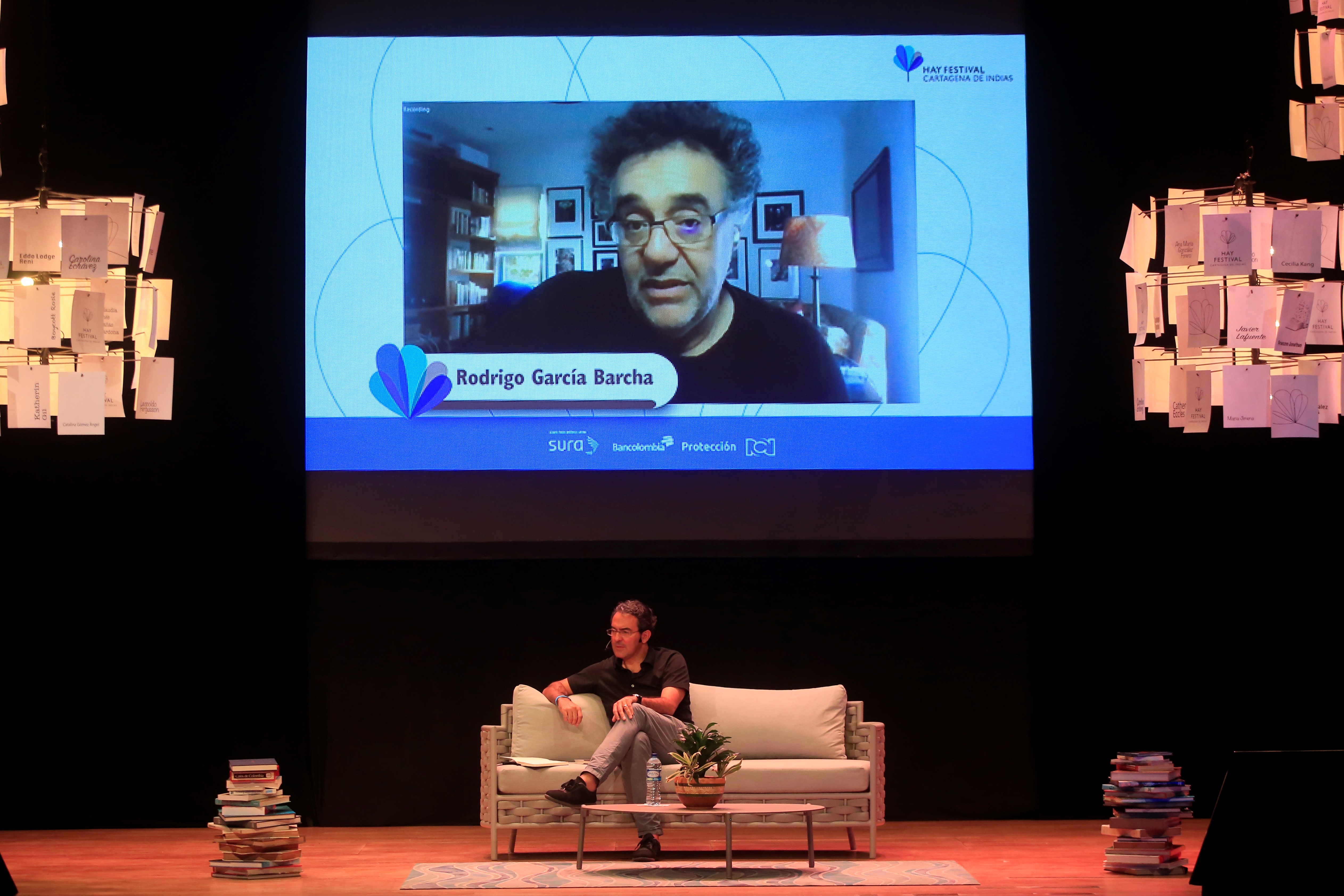 Rodrigo García Barcha recuerda a Gabo, su padre, en el Hay Festival