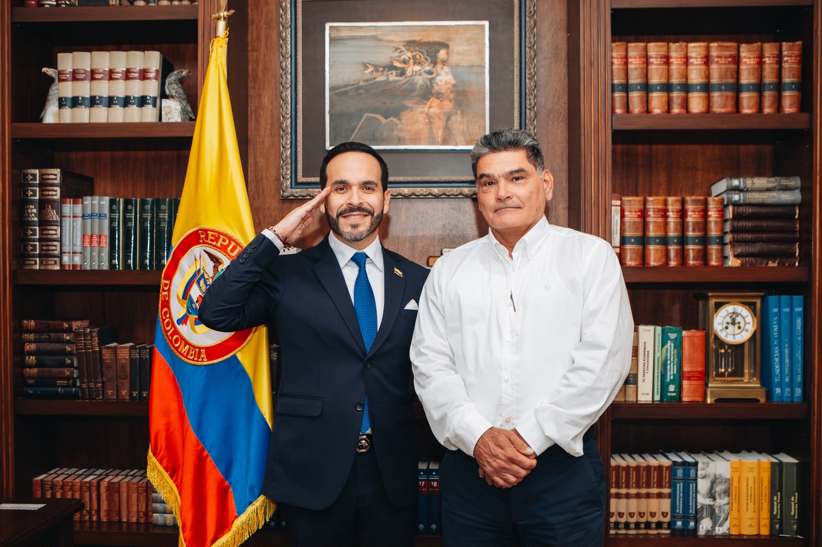 Abelardo de la Espriella se reunió con el procurador Gregorio Eljach: esto dijo