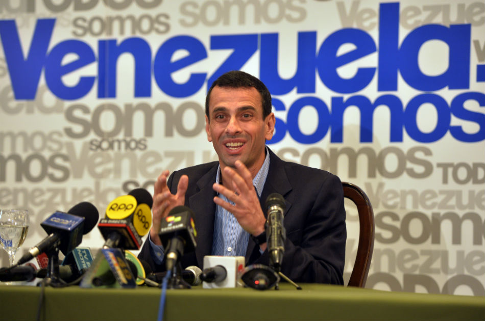 Oposición boliviana se reunirá con Henrique Capriles