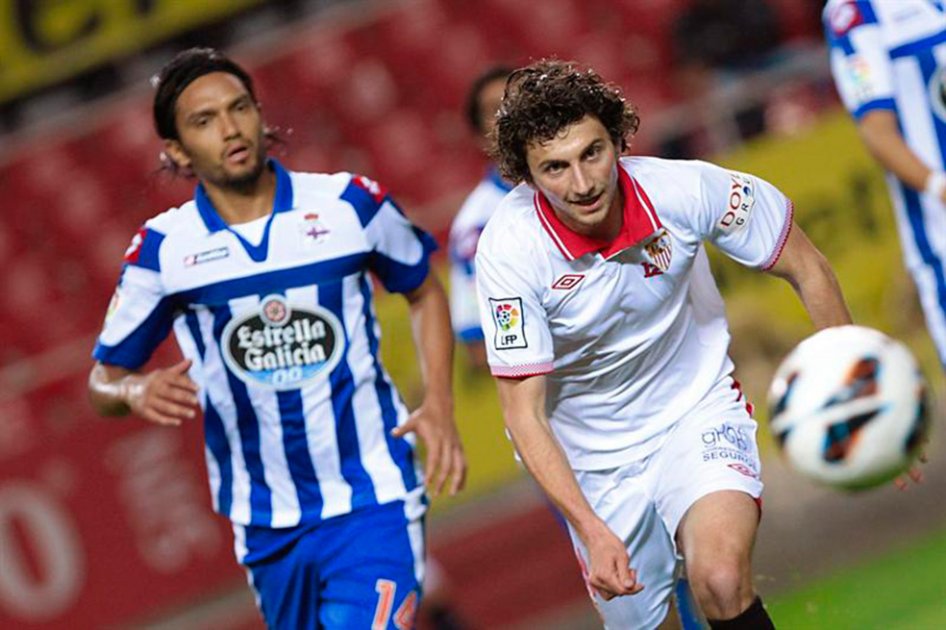 Sevilla venció al Deportivo en juego que abrió la fecha 24 en Liga de España