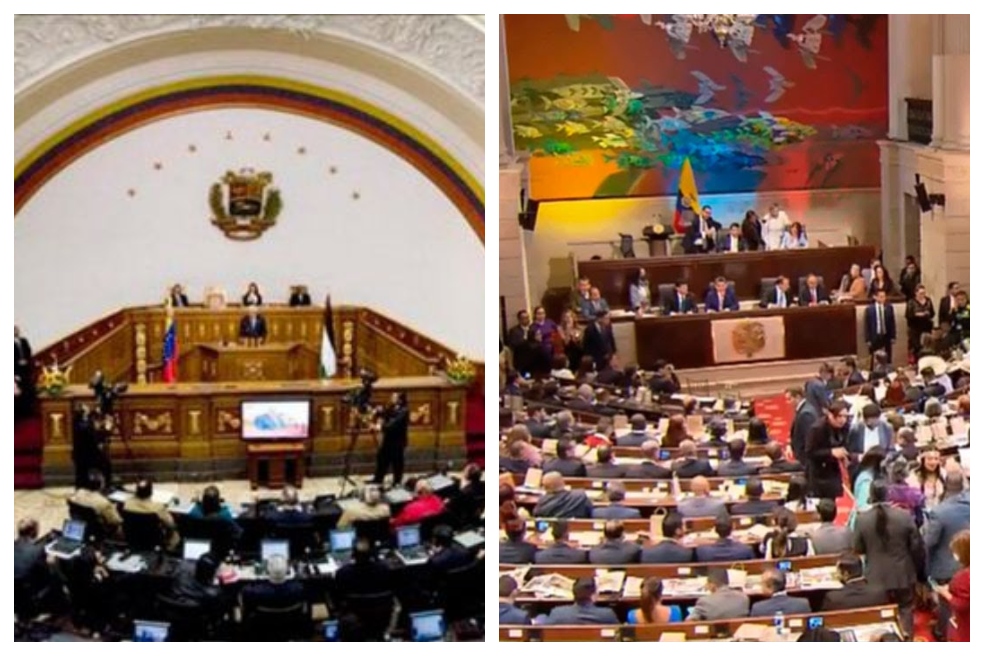 Colombia y Venezuela reúnen sus Congresos por primera vez tras reapertura fronteriza