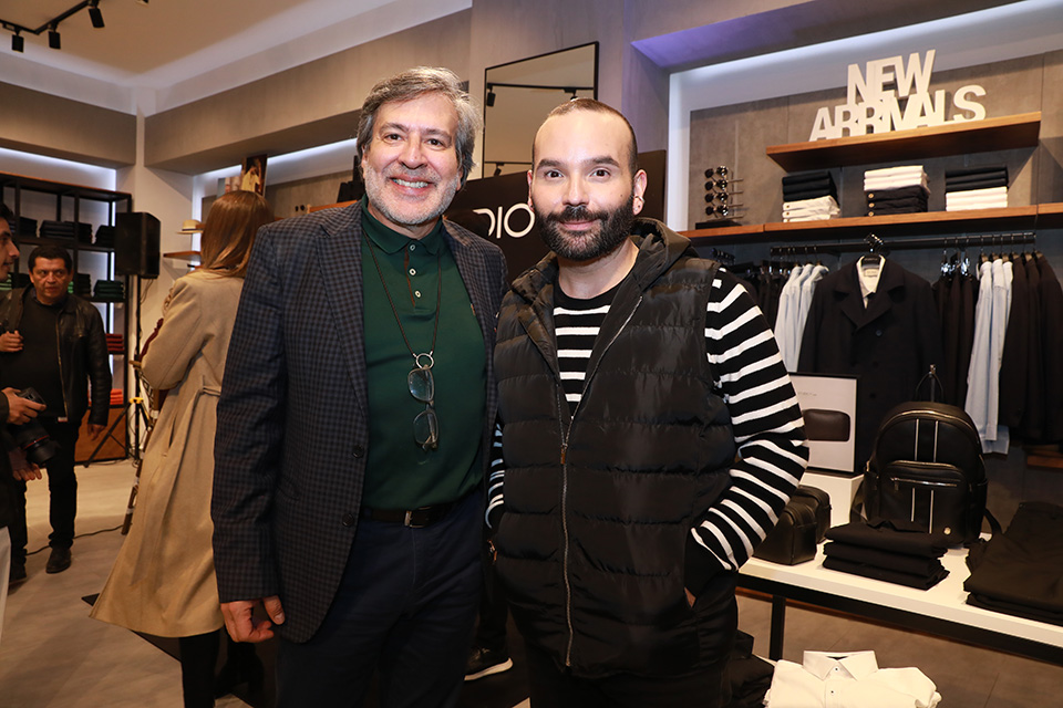 Arturo Cabra y Santiago Giraldo