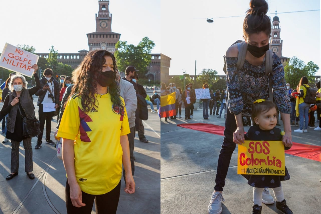 Colombianos en Italia