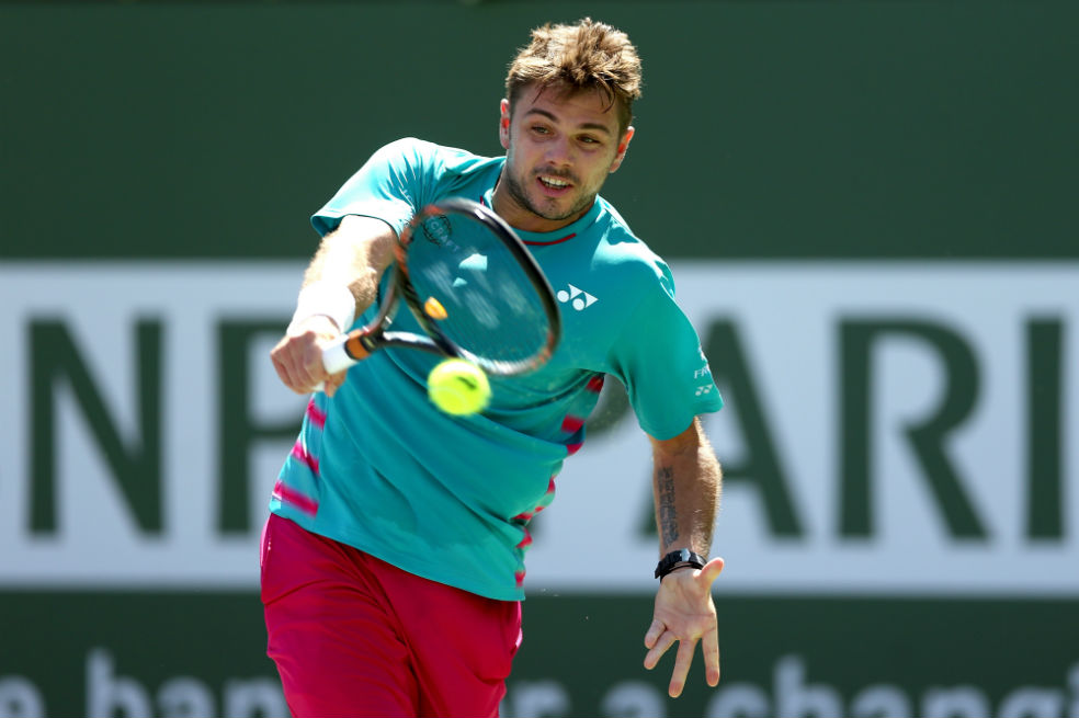 Wawrinka, primer finalista en Indian Wells
