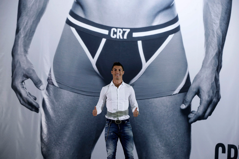 Cristiano Ronaldo nos muestra su ropa interior