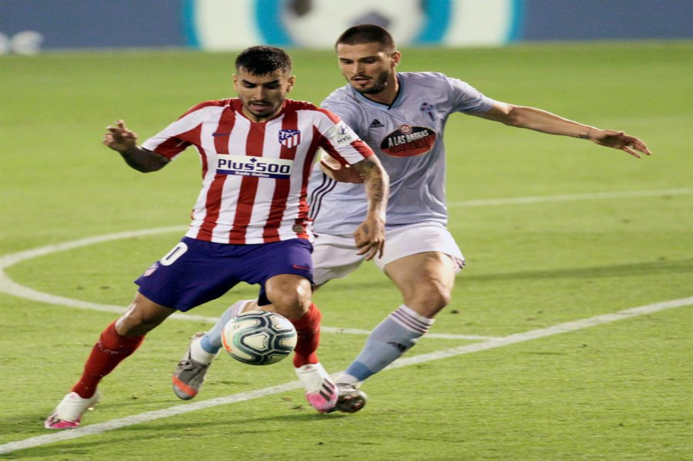 Atlético de Madrid no pudo con Celta de Vigo y empataron 1-1