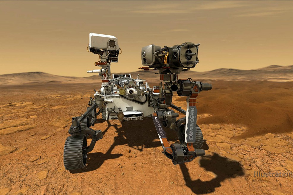 Así luce Perseverance, la nueva misión que la Nasa enviará a Marte.