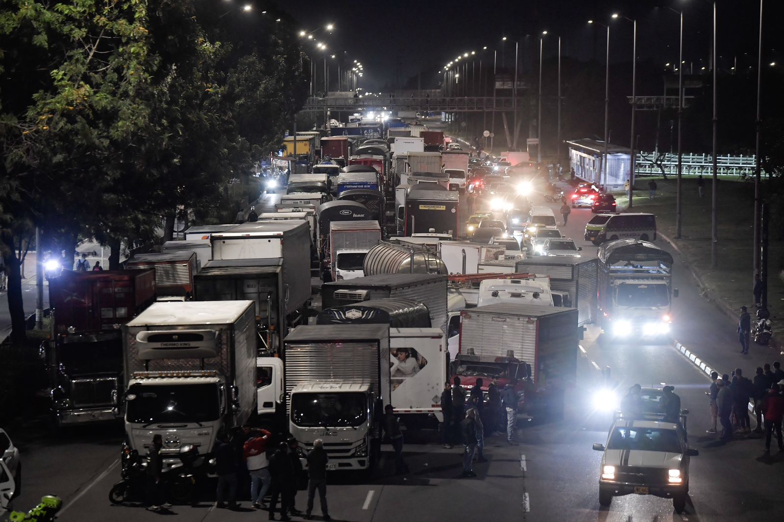 Paro camionero en Bogotá: más de 2 millones de usuarios de Transmilenio afectados