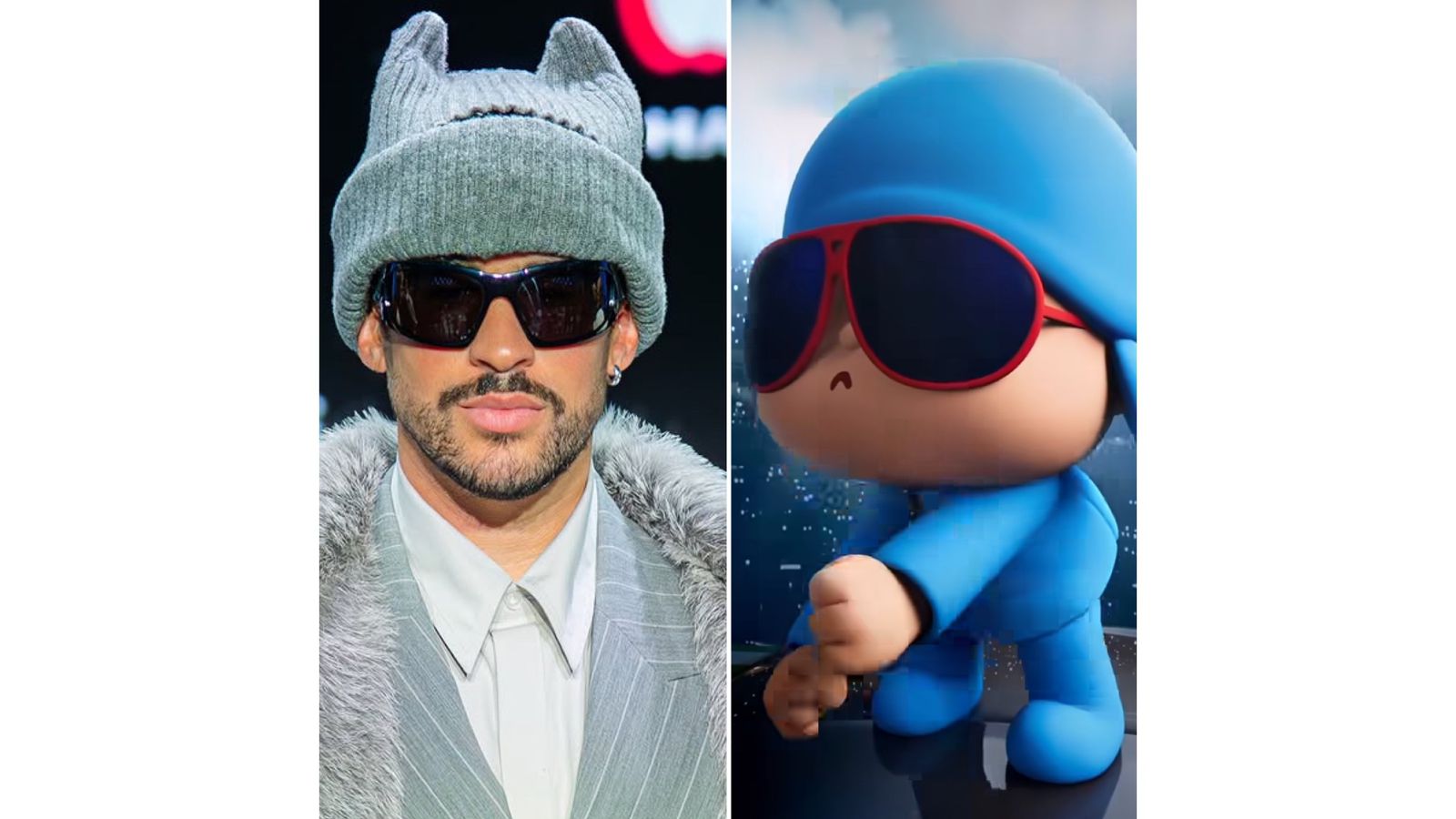 Pocoyó y sus amigos apoyan a Bad Bunny en el Super Bowl. Así se ve el video del baile
