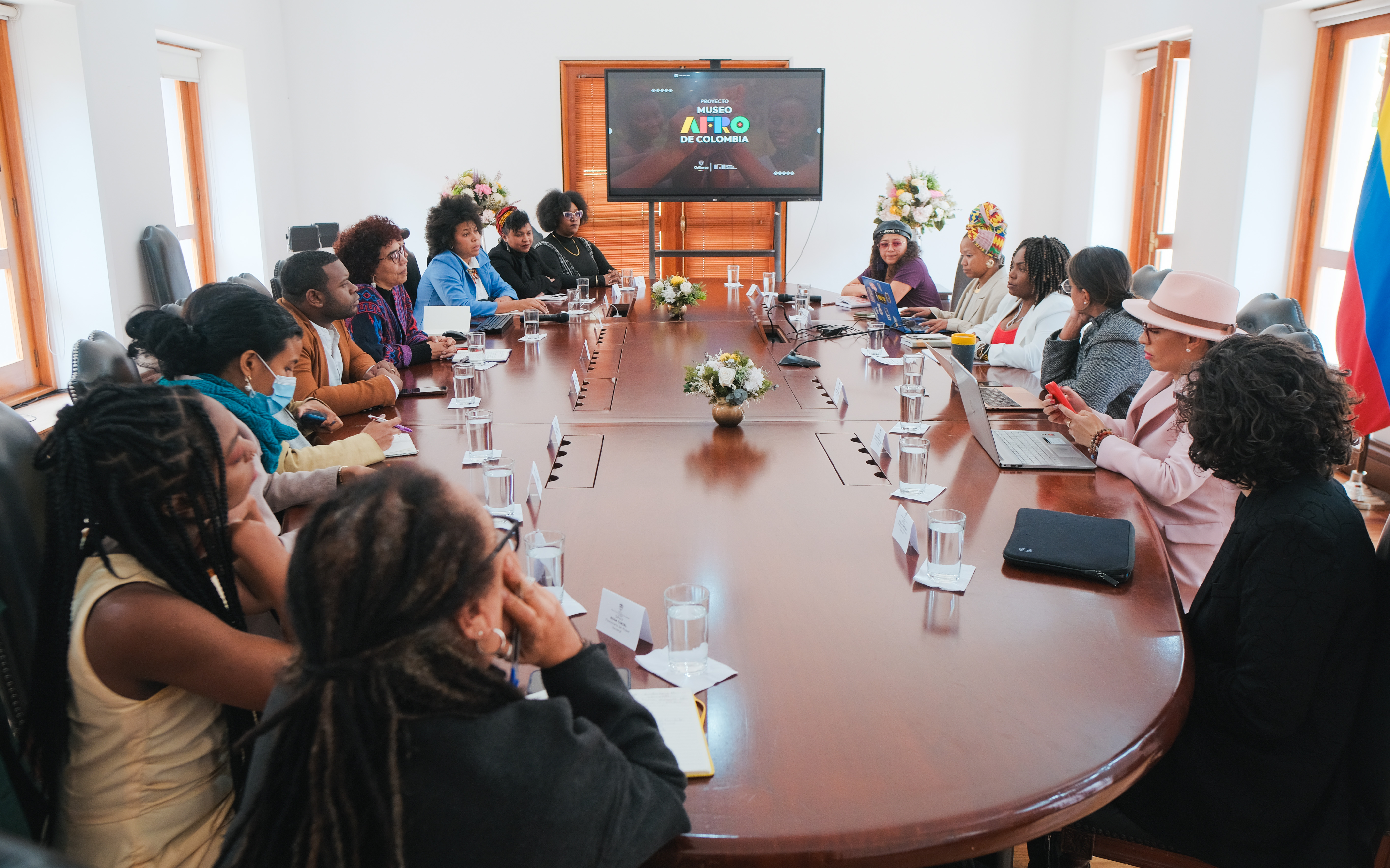 Francia Márquez se reunió con el equipo del Museo Afro para revisar el proyecto