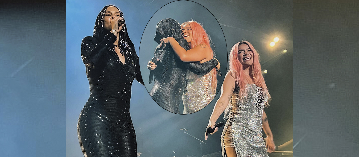 Video: Alicia Keys sorprendió a sus fans con Karol G en su concierto en Bogotá