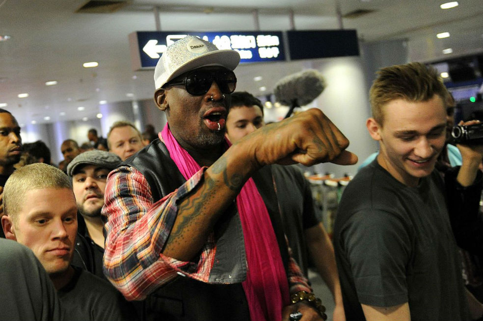 Dennis Rodman se salvó de ir a la cárcel por conducir en contravía