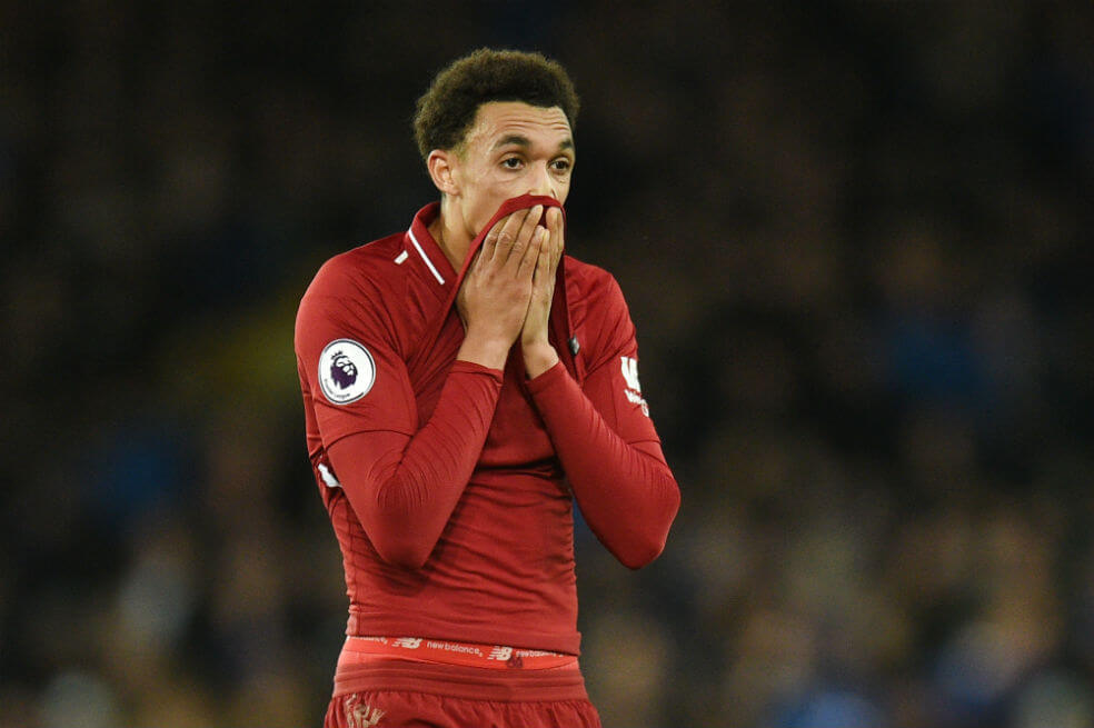 Liverpool no pudo contra el Everton y cedió el liderato de la Premier League